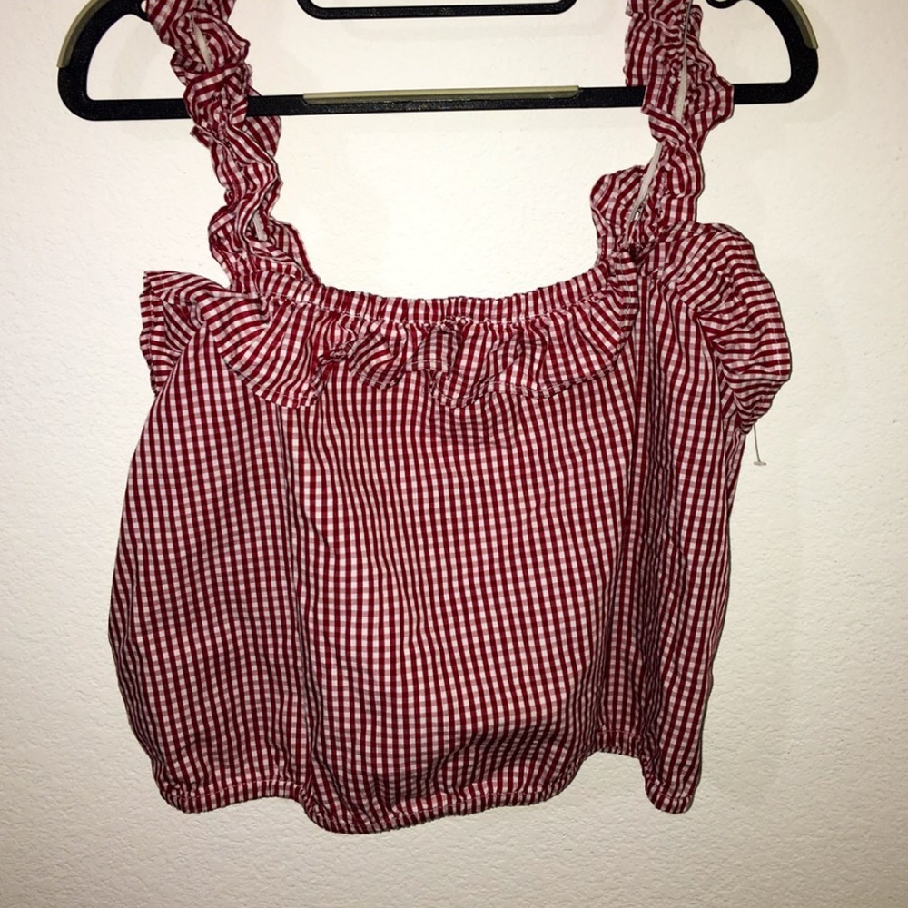 Charlotte Russe Plaid Shirt (Large)